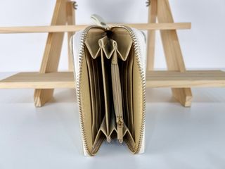 Cartera de Piel Genuina-Compartimentos-Italy