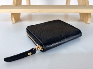 Cartera de Piel Genuina-Compartimentos-Italy