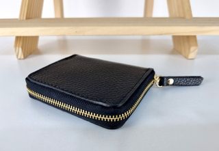 Cartera de Piel Genuina-Compartimentos-Italy