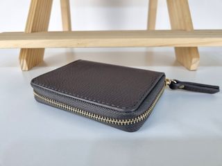 Cartera de Piel Genuina-Compartimentos-Italy