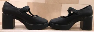 Zapatos de piel negros PAYMA mujer