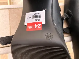 Zapatos de piel negros PAYMA mujer