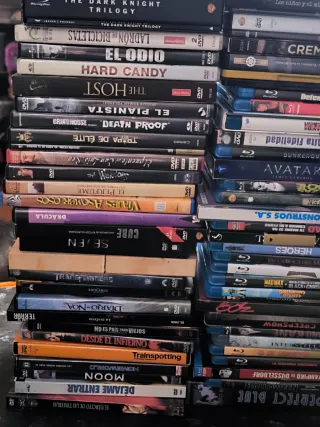 Lote Películas Blu-ray y DVD
