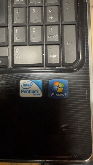 HP Ordenador Portátil para Piezas