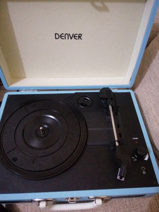Tocadiscos Denver Azul