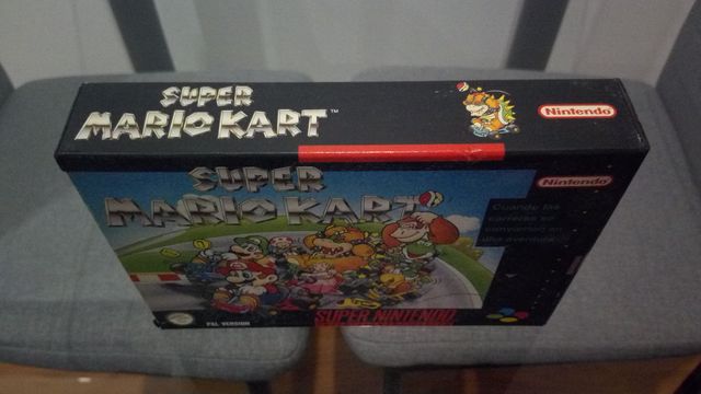 Super Mario Kart - Super Nintendo PAL España ERBE
