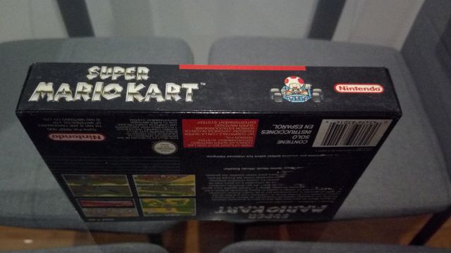 Super Mario Kart - Super Nintendo PAL España ERBE