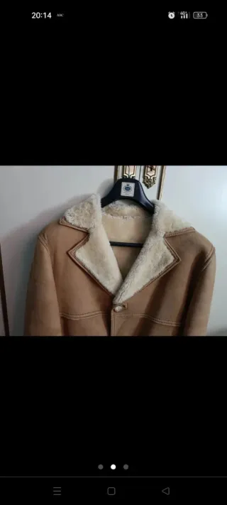 Chaquetón Piel Cordero Caballero