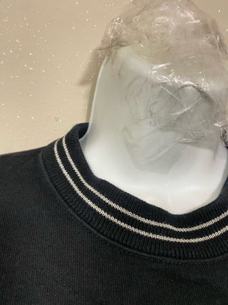 Felpa Levi's unisex girocollo nera taglia S