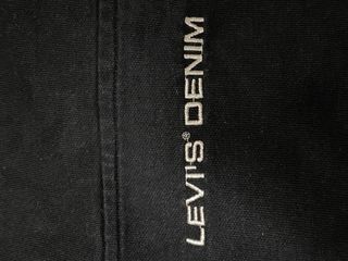 Felpa Levi's unisex girocollo nera taglia S