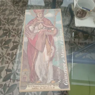 Statua Pulcinella Maestro Ferrigno Vintage