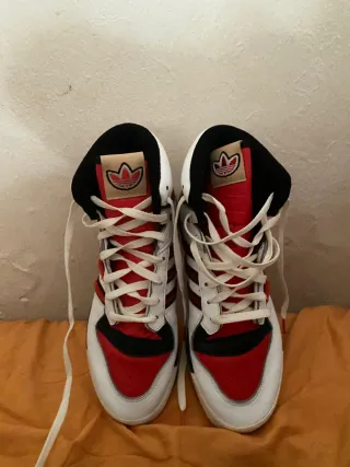 Adidas Rivalry Hi Rojas Blancas Talla 42