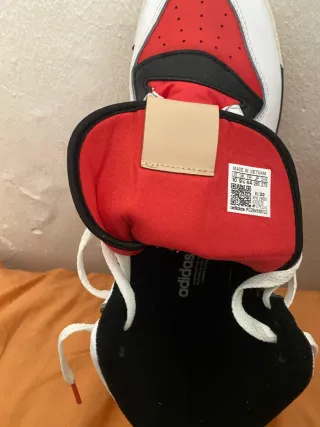 Adidas Rivalry Hi Rojas Blancas Talla 42