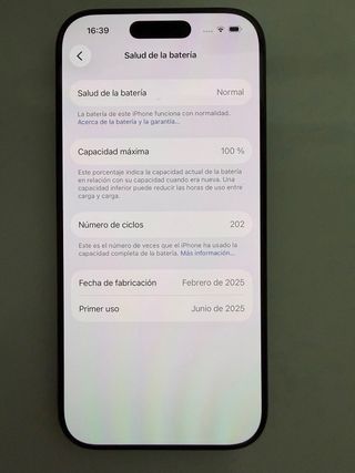 iPhone 16 Pro 128GB Negro Titanium