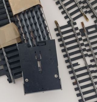 Conjunto de material de modelismo ferroviário Lima