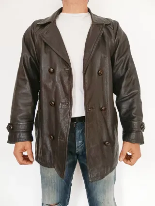 Tres cuartos cuero Daniel Hechter S Medidas indica