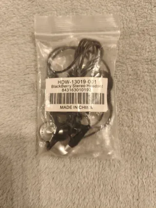 Auriculares BlackBerry 2.5mm HDW-13019-001