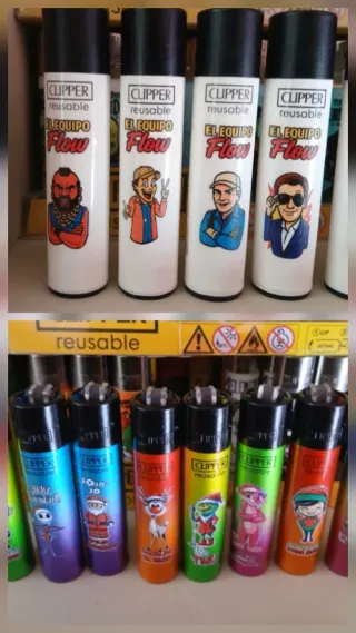 Confezione da 12 accendini Clipper