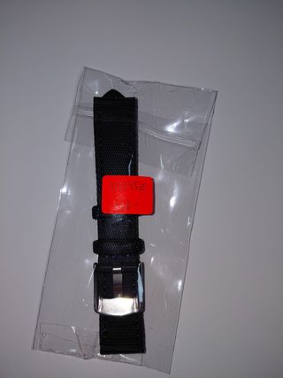 Pulsera de reloj de cuero marrón