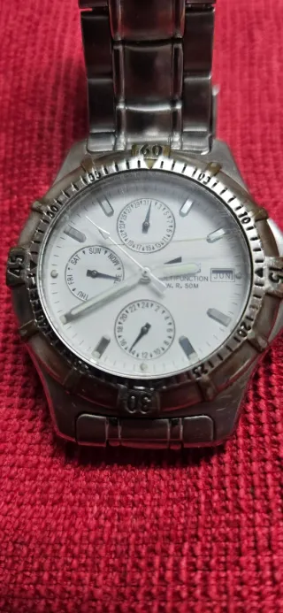 Reloj Lotus Quartz 15000 Acero Inoxidable