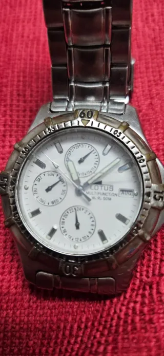Reloj Lotus Quartz 15000 Acero Inoxidable