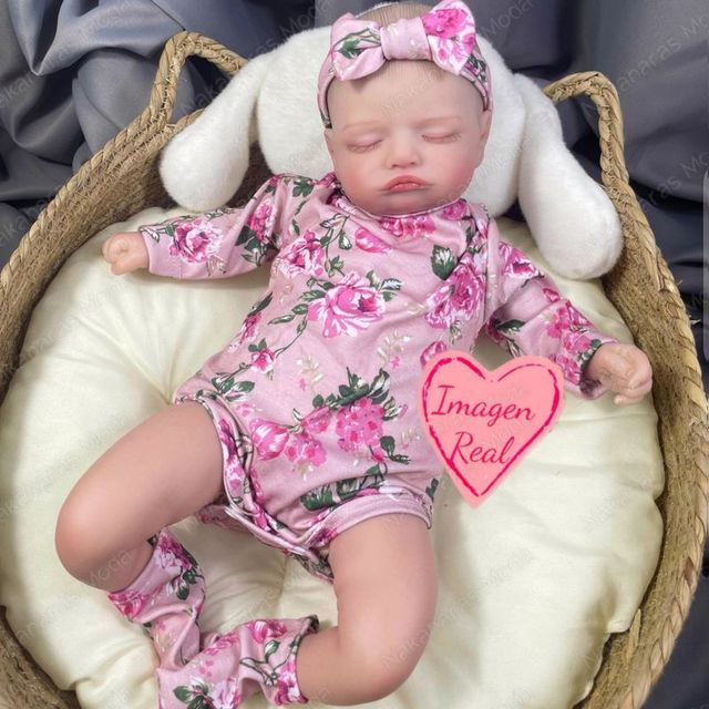 Bambola reborn neonata in silicone