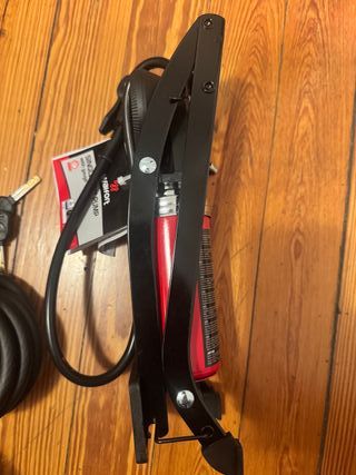 Candado para bicicleta + Bomba de aire con manómet