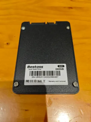 19 HORAS SSD 240GB Bestoss S201