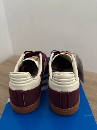 Adidas Samba Marrón/Rojo
