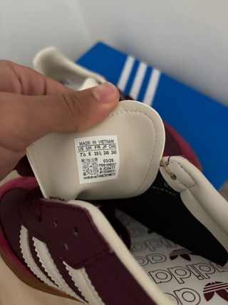 Adidas Samba Marrón/Rojo