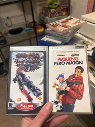 PSP Tekken Dark Resurrection y Pequeño Pero Matón