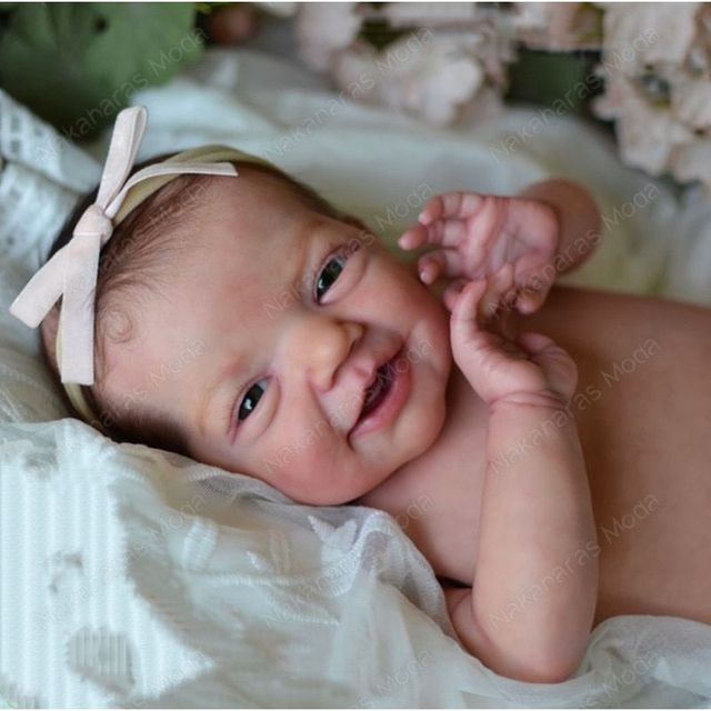 Bambina reborn in silicone