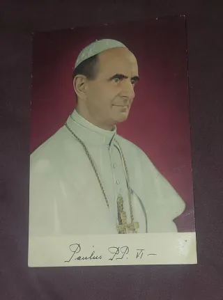 Postal Papa Paulo VI