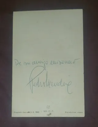 Postal Papa Paulo VI