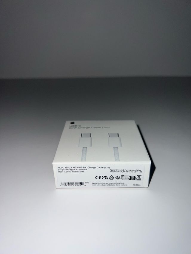 Cable Apple USB-C a USB-C 60W 1m