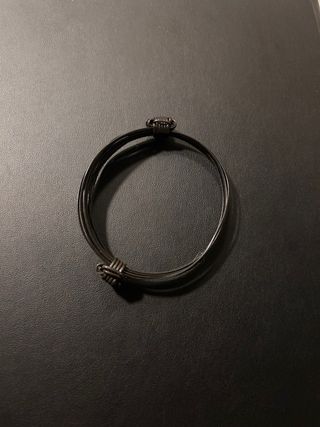 Pulsera Pelo de Elefante Negra