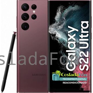 Samsung Galaxy S22 Ultra 5G S908B/DS 128GB Burgundy (Burde