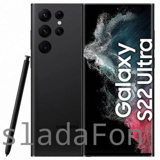 Samsung Galaxy S22 Ultra 5G S908B/DS 128GB Phantom Black (