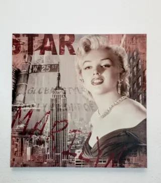 Cuadro Marilyn Monroe Star