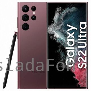 Samsung Galaxy S22 Ultra 5G S908B/DS 128GB Burgundy (Burdeo