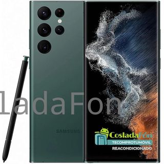 Samsung Galaxy S22 Ultra 256GB 5G S908B/DS Green (Verde