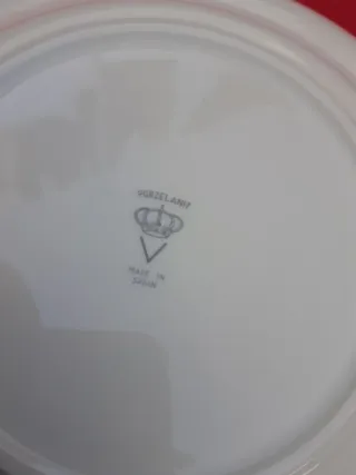 Lote 8 platos porcelana