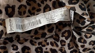 Blusa manga larga estampado print “Stradivarius”