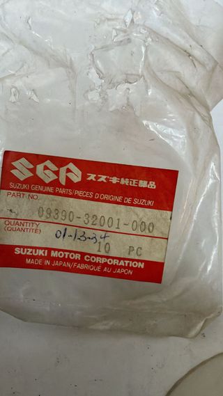Anillo para Suzuki, BURGMAN 125. Ref 09390-32001-000