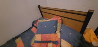 Cama individual completa 90cm