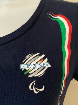 T-shirt EA7 Emporio Armani blu taglia XS