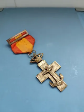 Medalla plata mérito naval transición franco juanc