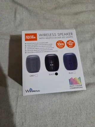 Altavoz Bluetooth Sound Republik Negro