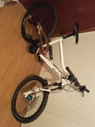Bicicleta Btwin Doble Suspensión