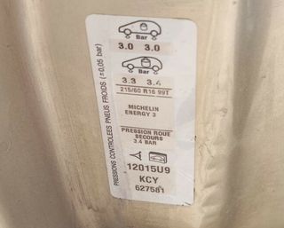 Llanta citroen 7jx16ch5-39 jumpy hdi 120 410555